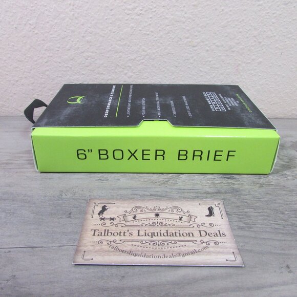 Cinch Men's 6" Angus Cow Floral Hawaiian Boxer Brief - Red - Picture 4 of 5